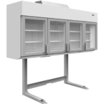 TEFCOLD 4-deurs vriezer/koeler, wandkast, voor maximale bergruimte - MTF250