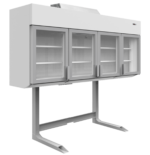 TEFCOLD 4-deurs vriezer/koeler, wandkast, voor maximale bergruimte - MTF250 VS