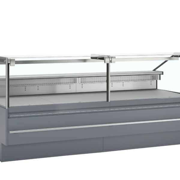 TEFCOLD Premium koeltoonbank met 900 mm etaleervak SOCA25090A