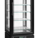 TEFCOLD Verticale glazen vriesvitrine voor optimale zichtbaarheid - UPD400-F