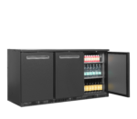 Serrco by TEFCOLD Multifunctionele flessenkoeler/vatenkoeler met rechter scharnier - SGD-360E - Afbeelding 2