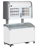 TEFCOLD 2-deurs topvriezer op poten - MTF Mini - Afbeelding 3