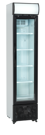 TEFCOLD Slanke, witte flessenkoeler - FSC175H