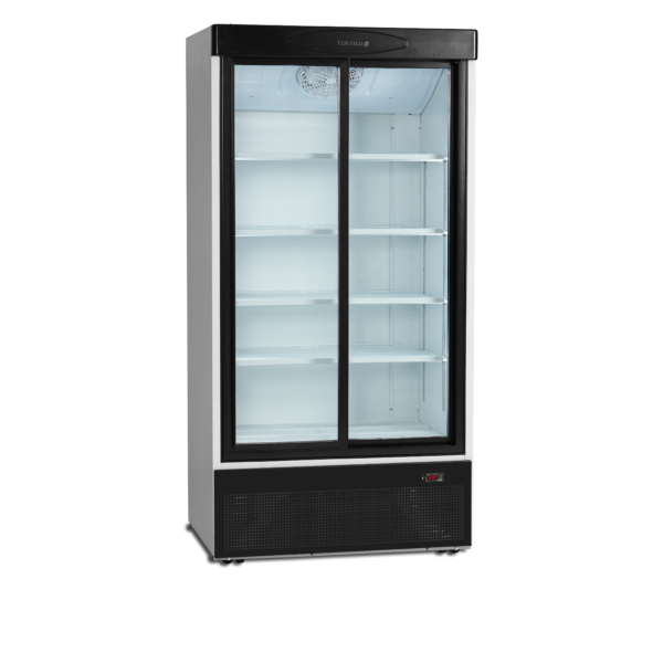 TEFCOLD 2-deurs displaykoeler met schuifdeuren FS1002S