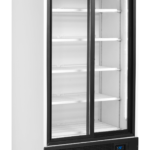 TEFCOLD 2-deurs displaykoeler met canopy - FSC891S