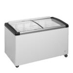 TEFCOLD Moderne ijskast met glazen deksels - IDB400-W1