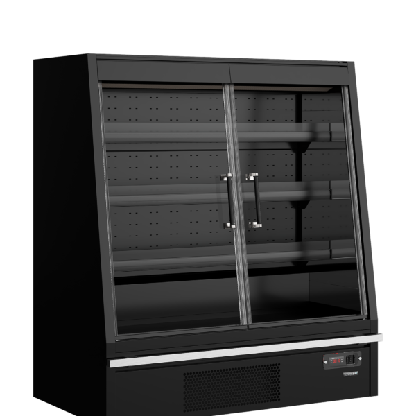 TEFCOLD Lage multideckkoeler met deuren Galaxy+ GPL14FGD Black