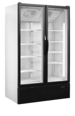 TEFCOLD 2-deurs displaykoeler met scharnierdeuren - FS1202H