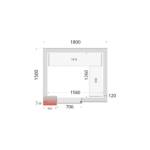 TEFCOLD Professionele koeling - Shelf Rack System Kit