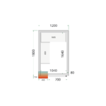 TEFCOLD Professionele koeling - Shelf Rack System Kit