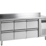 TEFCOLD Koelwerkbank in roestrvij staal met GN1/1-lades - CK7360