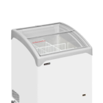 TEFCOLD Elegante diepvrieskist met gebogen glazen schuifdeksels - NIC101SCEB