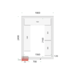 TEFCOLD Professionele koeling - Shelf Rack System Kit