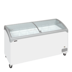 TEFCOLD Elegante diepvrieskist met gebogen glazen schuifdeksels - NIC502SCEB