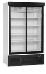 TEFCOLD 2-deurs displaykoeler met schuifdeuren - FS1202S