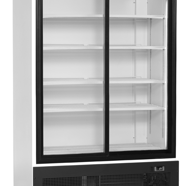 TEFCOLD 2-deurs displaykoeler met schuifdeuren FS1202S