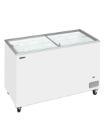 TEFCOLD Diepvrieskist met vlakke glazen schuifdeksels - IC402SC