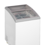 TEFCOLD Elegante diepvrieskist met gebogen glazen schuifdeksels - IDC152-W1