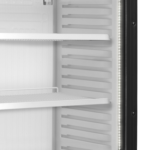 TEFCOLD TOPCOLD VITRINE 375 LT VERTICALE VERLICHTING - CEV425 1 LED Int. White Ext. Black (T401) - Afbeelding 3