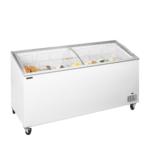 TEFCOLD Diepvrieskist met gebogen glazen schuifdeksels - IC552SCEB - Afbeelding 2