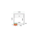 TEFCOLD Professionele koeling - Shelf Rack System Kit