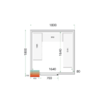 TEFCOLD Professionele koeling - Shelf Rack System Kit