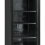 TEFCOLD Zwarte displaykoeler voor een mooie presentatie van uw producten - SCU1425H