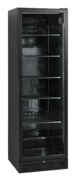 TEFCOLD Zwarte displaykoeler voor een mooie presentatie van uw producten - SCU1425H