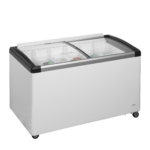 TEFCOLD Moderne ijskast met glazen deksels - IDB400-W1 - Afbeelding 2