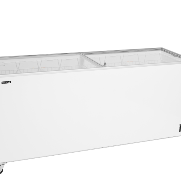 TEFCOLD Diepvrieskist met vlakke glazen schuifdeksels - IC702SC