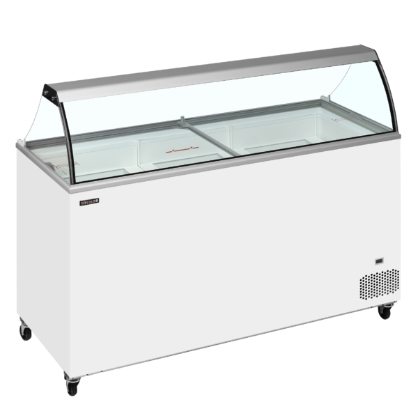 TEFCOLD Vriezer voor schepijs met bovenblad - IC501SC+SO
