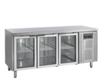 TEFCOLD Roestvast stalen counterkoeler met GN1/1-planken - CK7310G