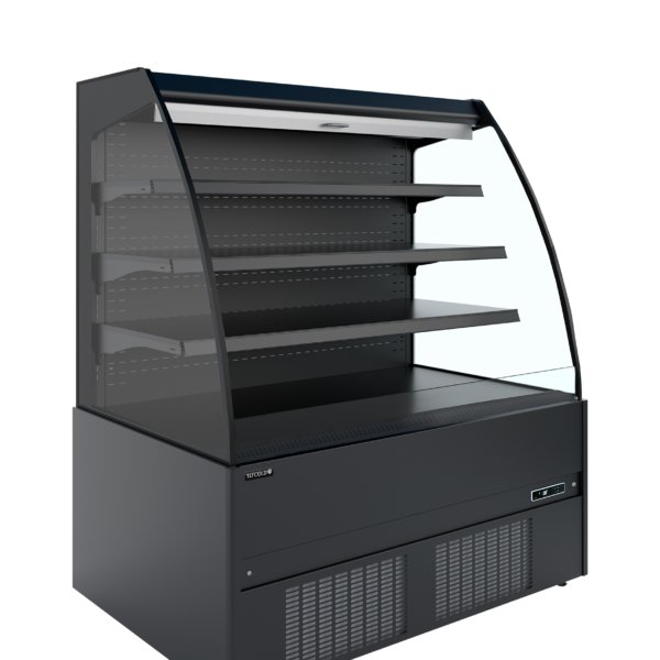 TEFCOLD Compacte zwarte wandkoeler MC+B130 Low