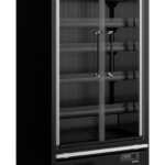 TEFCOLD 880 mm diepe multideckkoeler met deuren - Galaxy+ GP10FGD Maxi Black
