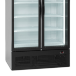 TEFCOLD 2-deurs displaykoeler met kap - FSC1950H