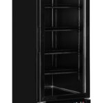 TEFCOLD Elegante zwarte displayvriezer met lichtbak - LGC2500B