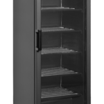 TEFCOLD Displayvriezer met verwarmde glazen deur - UFSC371G Black