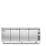 Coldline Geventileerde 4- deurs koelwerkbank (ZONDER koelgroep) GN1/1 - MASTER 4P/SG