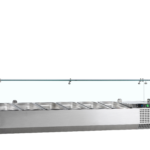 TEFCOLD OPZETKOELING 1/4 GLAS 6x GN1/4 - VK33-140