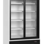 TEFCOLD 2-deurs displaykoeler met kap - FSC1000S