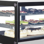 TEFCOLD Vitrine, tafelmodel, voor geweldige productpresentatie - LCT750F/BLACK - Afbeelding 2