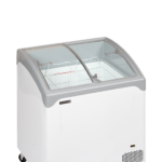TEFCOLD Elegante diepvrieskist met gebogen glazen schuifdeksels - NIC202SCEB