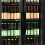 TEFCOLD Zwarte 2-deurs displaykoeler met canopy - FSC891H Black - Afbeelding 4