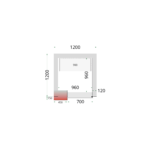 TEFCOLD Professionele koeling - Shelf Rack System Kit
