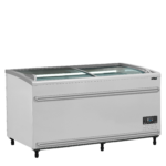 TEFCOLD Supermarktkoeler/-vriezer met gebogen glas voor volledige zichtbaarheid - SFI145-CF VS