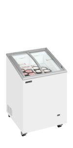 TEFCOLD Diepvrieskist met gebogen glazen schuifdeksels - IC102SCEB - Afbeelding 2
