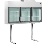 TEFCOLD 3-deurs vriezer/koeler, wandkast, voor maximale bergruimte - MTF210