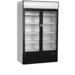 TEFCOLD 2-deurs displaykoeler met kap - FSC1200H