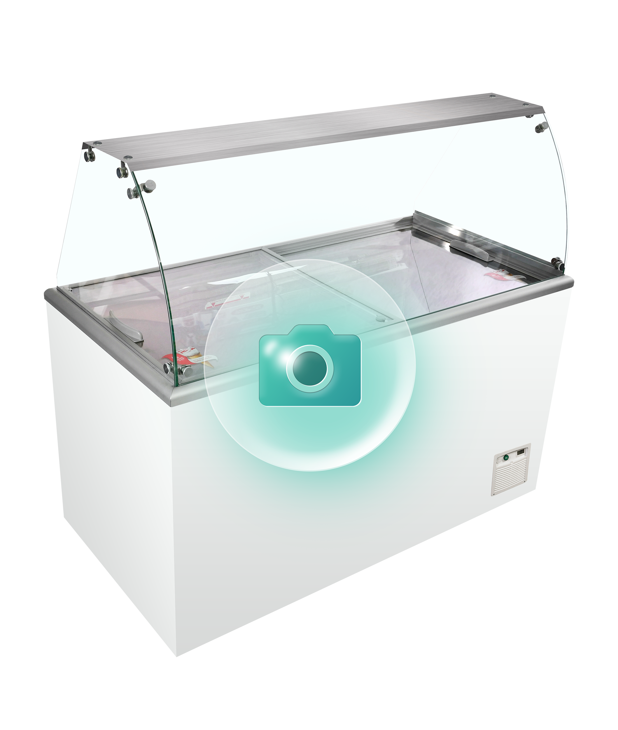 cGVyZmlvbi9jNzY3MjExZS0yMzEzLTQ2MzAtYjYyOS0yYjdiMTcwOWQxNGUucG5n TEFCOLD Statische vitrine voor schepijs - IDA200-W1+ - Afbeelding 1