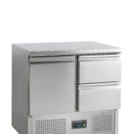 TEFCOLD Saladette- koelwerkbank GN1/1 - 2 schuiven - SA912